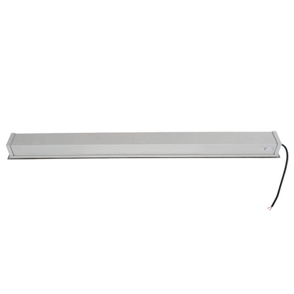 UNDERGROUND-PASSAGGIO 90196 Χωνευτό Φωτιστικό Wall Washer Δαπέδου LED 24W 2160lm 10° DC 24V Αδιάβροχο IP68 με Ρυθμιζόμενη Γωνία Φωτισμού L108 x W9 x H7.5cm Θερμό Λευκό 2700K - Ανοξείδωτο Ατσάλι