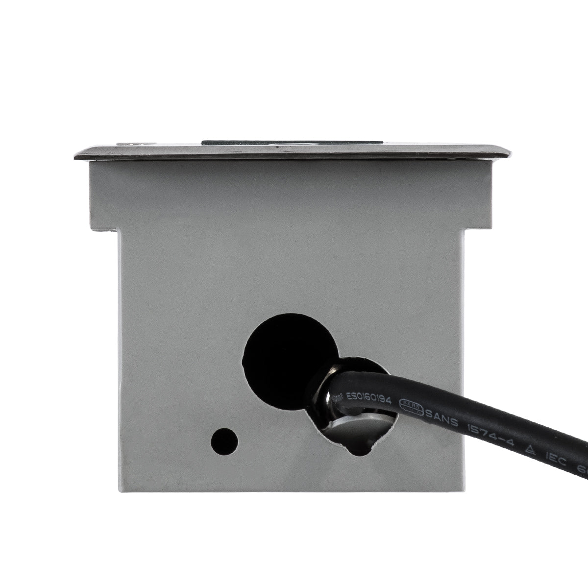 UNDERGROUND-PASSAGGIO 90196 Χωνευτό Φωτιστικό Wall Washer Δαπέδου LED 24W 2160lm 10° DC 24V Αδιάβροχο IP68 με Ρυθμιζόμενη Γωνία Φωτισμού L108 x W9 x H7.5cm Θερμό Λευκό 2700K - Ανοξείδωτο Ατσάλι