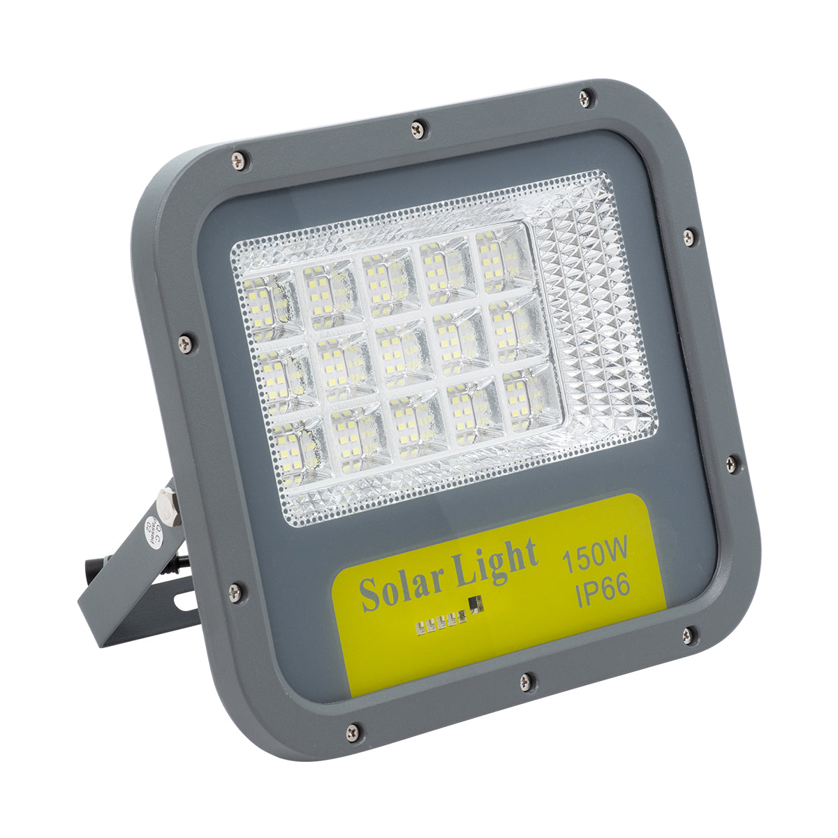 HECATE 90205 Αυτόνομος Ηλιακός Προβολέας LED SUPREME Series SMD 150W 15000lm με Ενσωματωμένη Μπαταρία 15000mAh - Φωτοβολταϊκό Πάνελ με Αισθητήρα Ημέρας-Νύχτας και Ασύρματο Χειριστήριο RF 2.4Ghz Αδιάβροχος IP66 Ψυχρό Λευκό 6000K