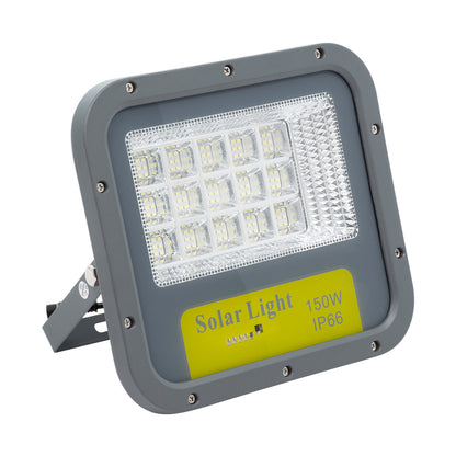 HECATE 90205 Αυτόνομος Ηλιακός Προβολέας LED SUPREME Series SMD 150W 15000lm με Ενσωματωμένη Μπαταρία 15000mAh - Φωτοβολταϊκό Πάνελ με Αισθητήρα Ημέρας-Νύχτας και Ασύρματο Χειριστήριο RF 2.4Ghz Αδιάβροχος IP66 Ψυχρό Λευκό 6000K