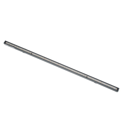 DIGI-BAR 90209 Ψηφιακή Μπάρα Φωτισμού Wall Washer Digital Pixel Facade Tuber Bar LED 12W 840lm 90° DC 24V Αδιάβροχο IP65 L100 x W3.2 x H3cm Θερμό Λευκό 2700K DMX512 - Ασημί με Διάφανο Κάλυμμα