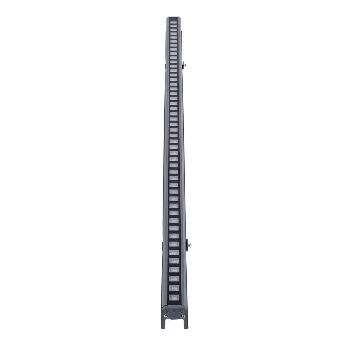 DIGIBAR 90212 Ψηφιακή Pixel Addressable Facade Μπάρα LED 12W 600lm 45° DC 24V Αδιάβροχο IP65 8 x Pixel Πολύχρωμο RGB Dimmable DMX512 SPI/TTL Protocol IC UCS512C4 - Bridgelux SMD Chip - Γκρι Ανθρακί - Μ100 x Π3.5 x Υ3.2