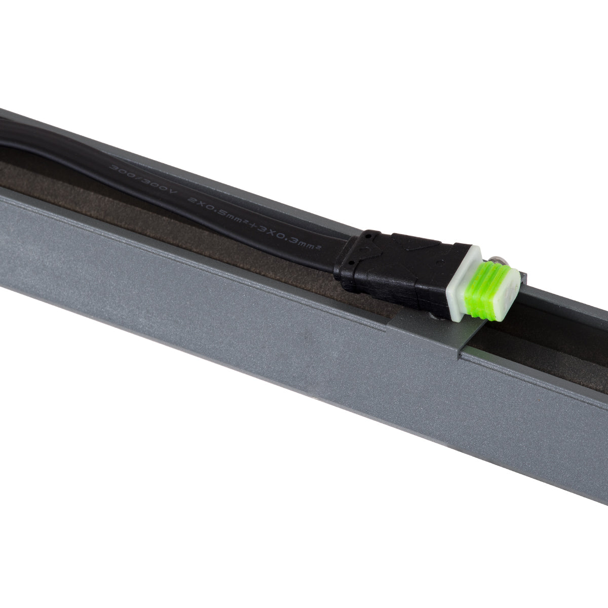 DIGIBAR 90212 Ψηφιακή Pixel Addressable Facade Μπάρα LED 12W 600lm 45° DC 24V Αδιάβροχο IP65 8 x Pixel Πολύχρωμο RGB Dimmable DMX512 SPI/TTL Protocol IC UCS512C4 - Bridgelux SMD Chip - Γκρι Ανθρακί - Μ100 x Π3.5 x Υ3.2