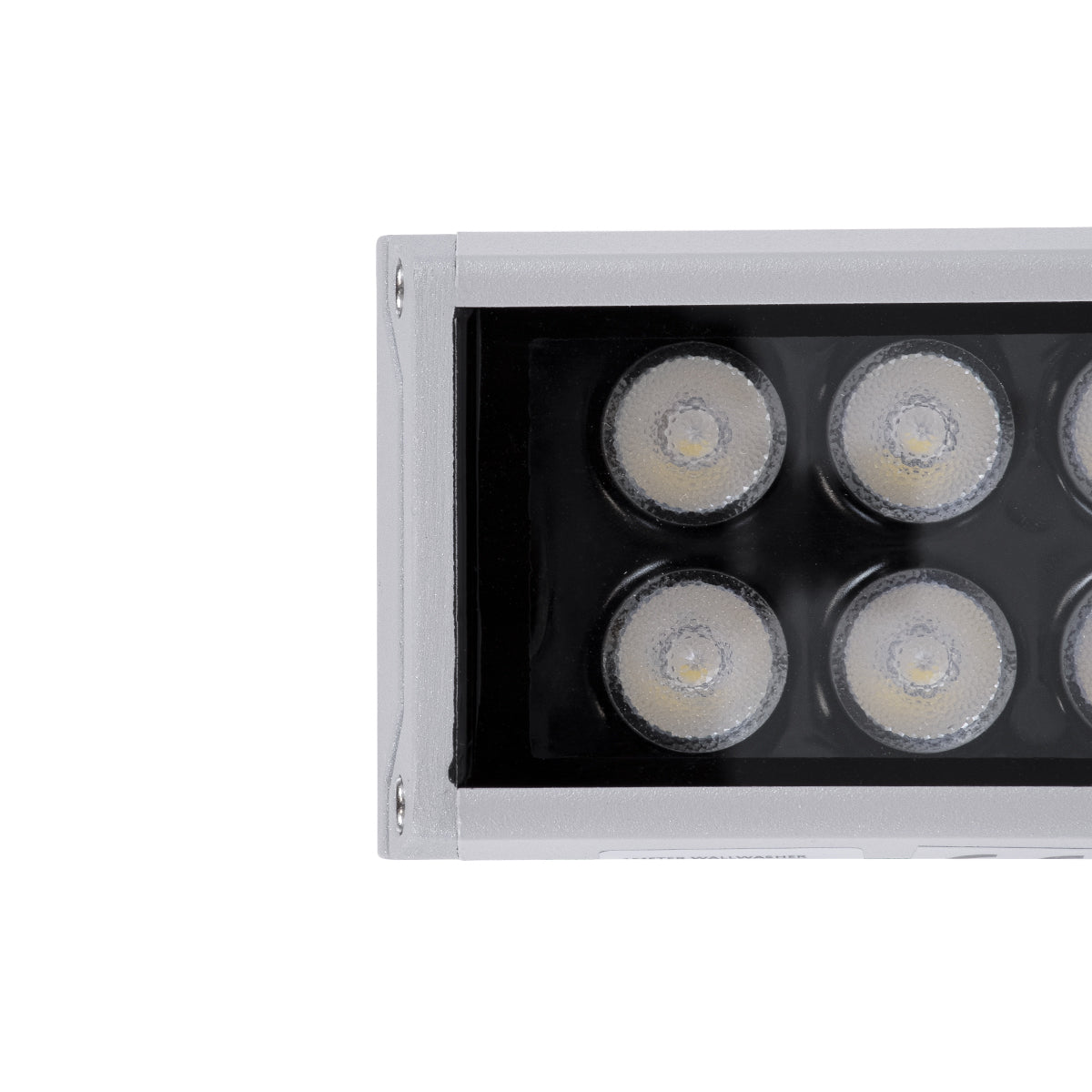 WASHER-GAIA 90216 Μπάρα Φωτισμού Wall Washer LED 144W 12240lm 10° DC 24V Αδιάβροχο IP67 L100 x W7.3 x H4.3cm RGBW DMX512 - Ασημί