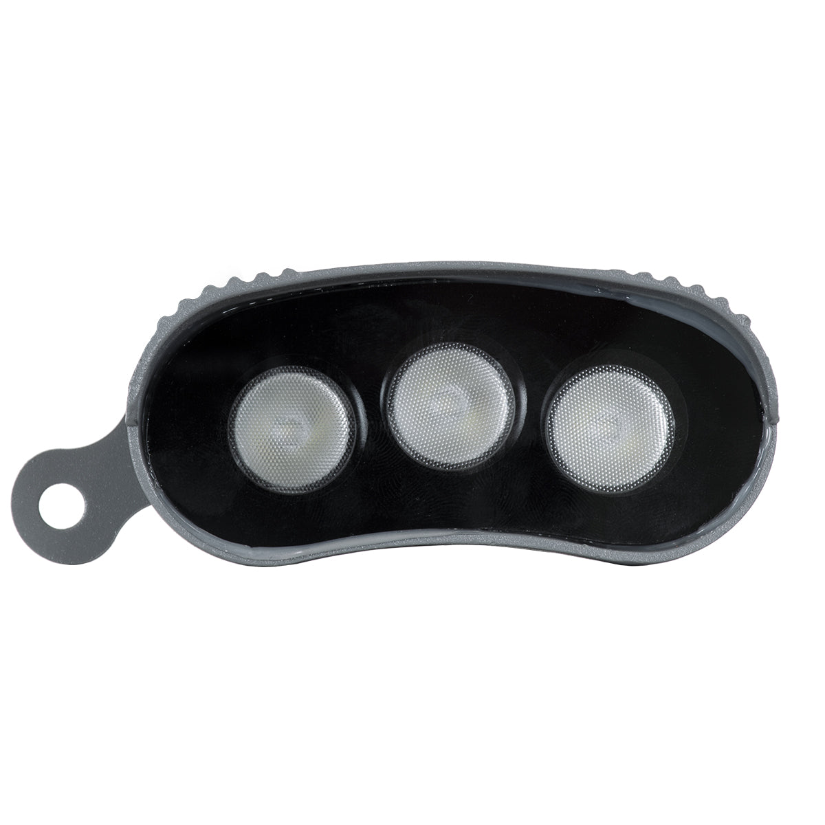 TREELIGHT-ZINA 90230 Κυρτή Μπάρα Φωτισμού Wall Washer με Αντιθαμβωτική Γρίλια Ειδική για Φυτά - Δέντρα LED 3W 255lm 30° DC 24V Αδιάβροχο IP65 Μ9 x Π6.5 x Υ4cm Αρχιτεκτονικό Πορτοκαλί 2200K - Γκρι Ανθρακί