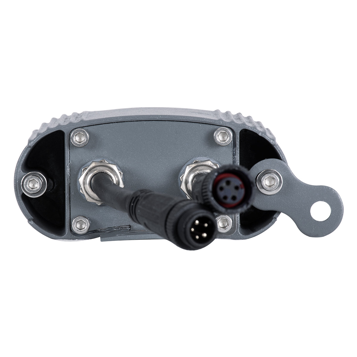 TREELIGHT-ZINA 90230 Κυρτή Μπάρα Φωτισμού Wall Washer με Αντιθαμβωτική Γρίλια Ειδική για Φυτά - Δέντρα LED 3W 255lm 30° DC 24V Αδιάβροχο IP65 Μ9 x Π6.5 x Υ4cm Αρχιτεκτονικό Πορτοκαλί 2200K - Γκρι Ανθρακί