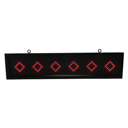 90255 Κυλιόμενη Ψηφιακή Επιγραφή P10 LED SMD AC 220-240V με Wi-Fi - Αδιάβροχή IP54 - Μονής Όψης - Μ104 x Π9 x Υ24cm RGBW
