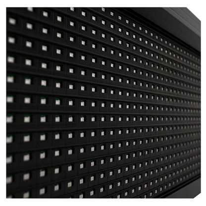 90264 Κυλιόμενη Ψηφιακή Επιγραφή P10 LED SMD AC 220-240V με Wi-Fi - Αδιάβροχή IP54 - Μονής Όψης - Μ168 x Π9 x Υ24cm Πορτοκαλί