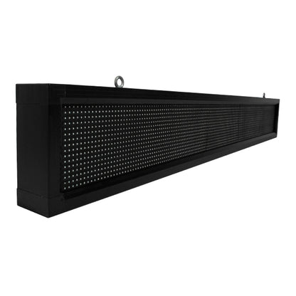 90264 Κυλιόμενη Ψηφιακή Επιγραφή P10 LED SMD AC 220-240V με Wi-Fi - Αδιάβροχή IP54 - Μονής Όψης - Μ168 x Π9 x Υ24cm Πορτοκαλί
