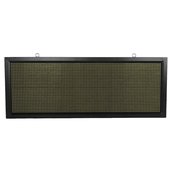 DISPLAY 90270 Κυλιόμενη Ψηφιακή Επιγραφή P10 Μονής Όψης LED AC 220-240V Αδιάβροχο IP54 Ψυχρό Λευκό 6000K - WiFi Control μέσω FK APP - Αισθητήρας Θερμοκρασίας & Υγρασίας - Μ104 x Π9 x Υ40