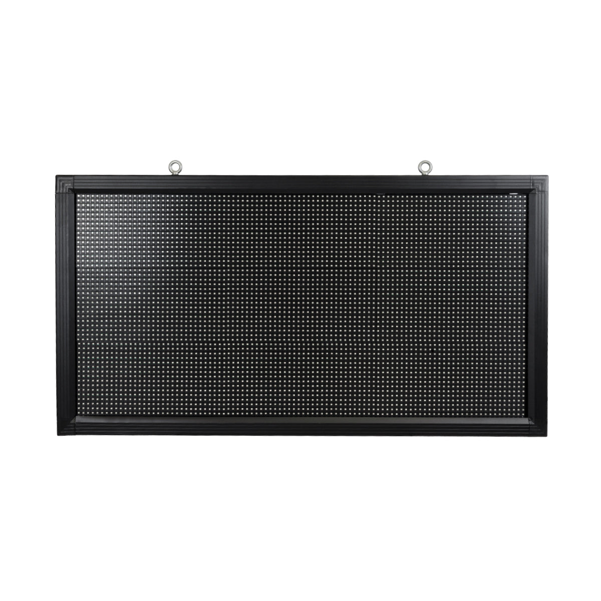 DISPLAY 90296 Κυλιόμενη Ψηφιακή Επιγραφή 96x48cm P10 Μονής Όψης LED AC 220-240V Αδιάβροχο IP65 Κόκκινο - WiFi Control μέσω FK APP - Αισθητήρας Θερμοκρασίας & Υγρασίας - Μ104 x Π9 x Υ56cm