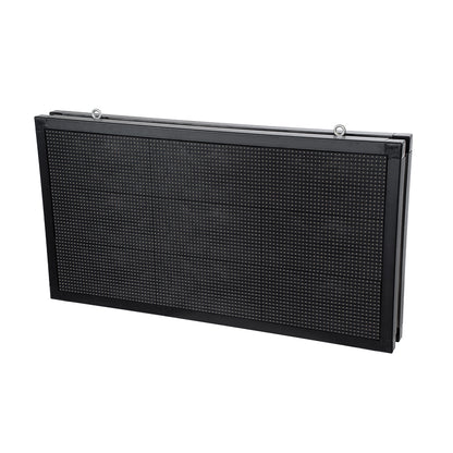 DISPLAY 90299 Κυλιόμενη Ψηφιακή Επιγραφή P10 Διπλής Όψης LED AC 220-240V Αδιάβροχο IP65 RGB - WiFi Control μέσω FK APP - Αισθητήρας Θερμοκρασίας & Υγρασίας - Μ102 x Π11 x Υ54.5
