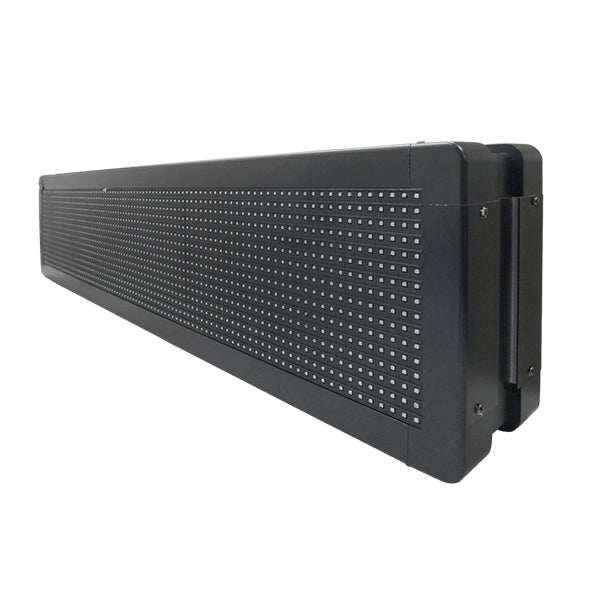 90302 Κυλιόμενη Ψηφιακή Επιγραφή P10 LED SMD AC 220-240V με Wi-Fi - Αδιάβροχή IP65 - Διπλής Όψης - Μ104 x Π12 x Υ20cm Πράσινο