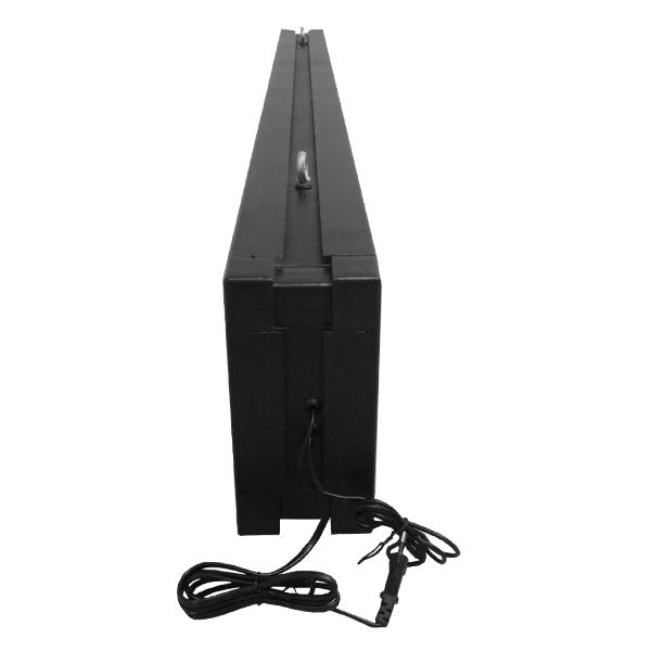 DISPLAY 90310 Κυλιόμενη Ψηφιακή Επιγραφή P10 Διπλής Όψης LED AC 220-240V Αδιάβροχο IP65 Ψυχρό Λευκό 6000K - WiFi Control μέσω FK APP - Αισθητήρας Θερμοκρασίας & Υγρασίας - Μ168 x Π12 x Υ24