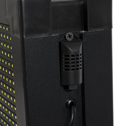 DISPLAY 90316 Κυλιόμενη Ψηφιακή Επιγραφή 64x16cm P10 Διπλής Όψης LED AC 220-240V Αδιάβροχο IP65 Ψυχρό Λευκό 6000K - WiFi Control μέσω FK APP - Αισθητήρας Θερμοκρασίας & Υγρασίας - Μ70.5 x Π11 x Υ22.5