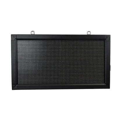 DISPLAY 90328 Κυλιόμενη Ψηφιακή Επιγραφή 64x32cm P10 Μονής Όψης LED AC 220-240V Αδιάβροχο IP65 Μπλε - WiFi Control μέσω FK APP - Αισθητήρας Θερμοκρασίας & Υγρασίας - Μ72 x Π9 x Υ42.5cm