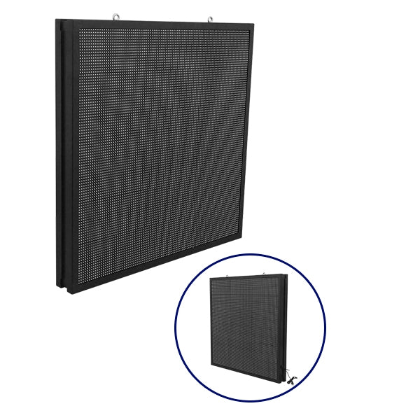 90342 Κυλιόμενη Ψηφιακή Επιγραφή P10 LED SMD AC 220-240V με Wi-Fi - Αδιάβροχή IP65 - Διπλής Όψης - Μ104 x Π12 x Υ104cm Πράσινο