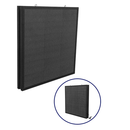 90342 Κυλιόμενη Ψηφιακή Επιγραφή P10 LED SMD AC 220-240V με Wi-Fi - Αδιάβροχή IP65 - Διπλής Όψης - Μ104 x Π12 x Υ104cm Πράσινο