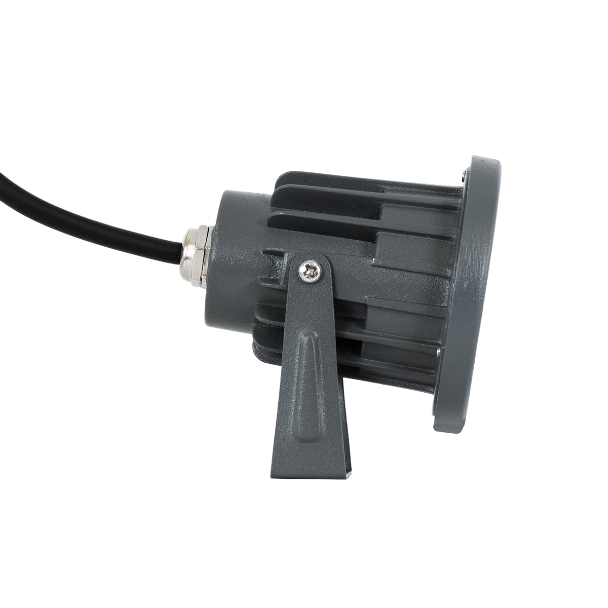 TREELIGHT-TZINA 90350 Σποτ Φωτισμού για Φυτά - Δέντρα με Βάση Κήπου / Καρφωτό LED 3W 315lm 10° DC 24V Αδιάβροχο IP65 Πορτοκαλί 2200K Dimmable - Γκρι Ανθρακί - Μ10.5 x Π7.5 x Υ7.5