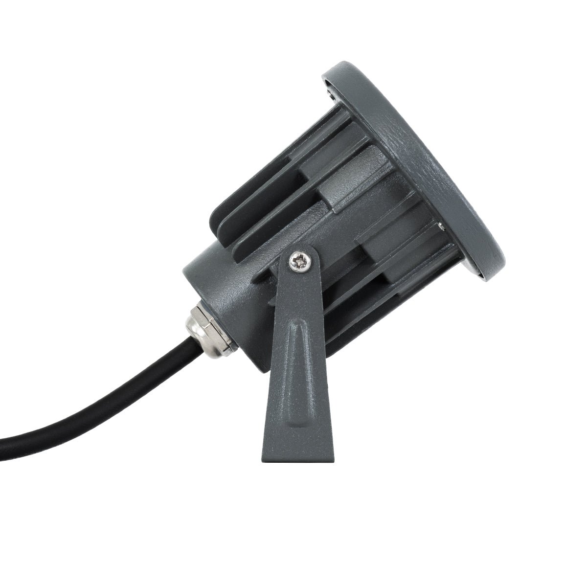 TREELIGHT-TZINA 90350 Σποτ Φωτισμού για Φυτά - Δέντρα με Βάση Κήπου / Καρφωτό LED 3W 315lm 10° DC 24V Αδιάβροχο IP65 Πορτοκαλί 2200K Dimmable - Γκρι Ανθρακί - Μ10.5 x Π7.5 x Υ7.5