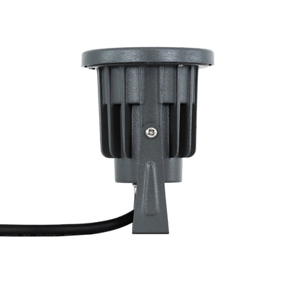 TREELIGHT-TZINA 90350 Σποτ Φωτισμού για Φυτά - Δέντρα με Βάση Κήπου / Καρφωτό LED 3W 315lm 10° DC 24V Αδιάβροχο IP65 Πορτοκαλί 2200K Dimmable - Γκρι Ανθρακί - Μ10.5 x Π7.5 x Υ7.5