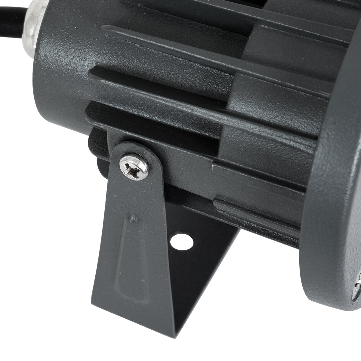 TREELIGHT-TZINA 90350 Σποτ Φωτισμού για Φυτά - Δέντρα με Βάση Κήπου / Καρφωτό LED 3W 315lm 10° DC 24V Αδιάβροχο IP65 Πορτοκαλί 2200K Dimmable - Γκρι Ανθρακί - Μ10.5 x Π7.5 x Υ7.5