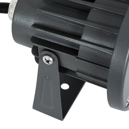 TREELIGHT-TZINA 90350 Σποτ Φωτισμού για Φυτά - Δέντρα με Βάση Κήπου / Καρφωτό LED 3W 315lm 10° DC 24V Αδιάβροχο IP65 Πορτοκαλί 2200K Dimmable - Γκρι Ανθρακί - Μ10.5 x Π7.5 x Υ7.5