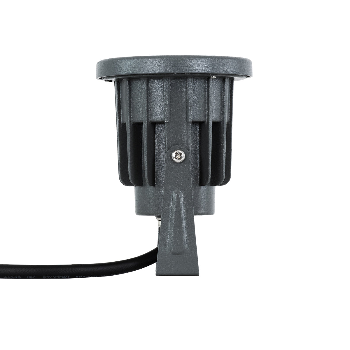 TREELIGHT-TZINA 90351 Σποτ Φωτισμού για Φυτά - Δέντρα με Βάση Κήπου / Καρφωτό LED 3W 330lm 10° DC 24V Αδιάβροχο IP65 Θερμό Λευκό 2700K Dimmable - Γκρι Ανθρακί - Μ10.5 x Π7.5 x Υ7.5