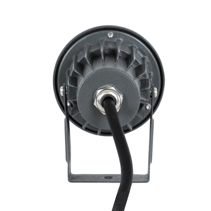 TREELIGHT-TZINA 90351 Σποτ Φωτισμού για Φυτά - Δέντρα με Βάση Κήπου / Καρφωτό LED 3W 330lm 10° DC 24V Αδιάβροχο IP65 Θερμό Λευκό 2700K Dimmable - Γκρι Ανθρακί - Μ10.5 x Π7.5 x Υ7.5