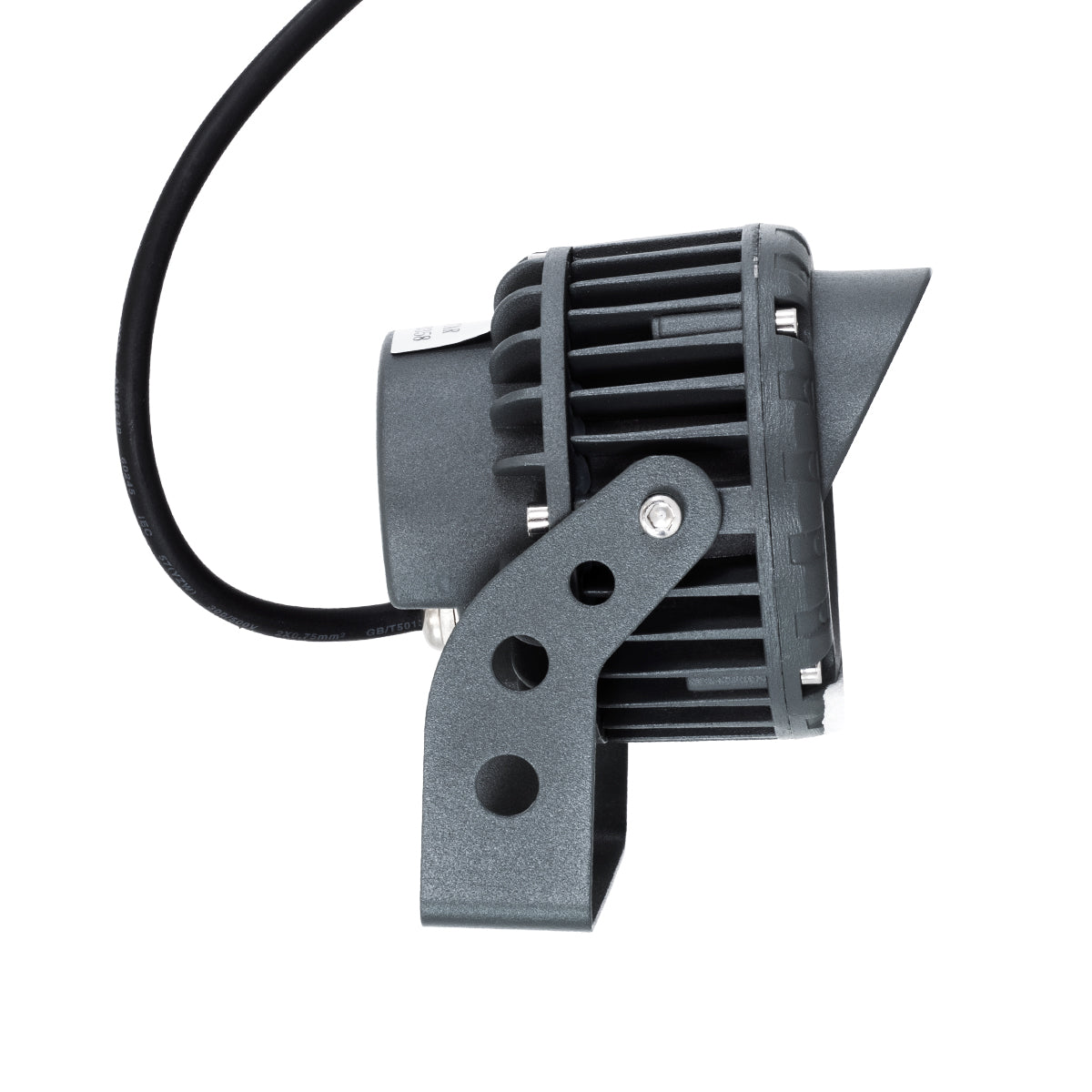 TREELIGHT-VINA 90357 Σποτ Φωτισμού με Αντιθαμβωτική Γρίλια για Φυτά - Δέντρα με Βάση Κήπου / Καρφωτό LED 6W 660lm 10° DC 24V Αδιάβροχο IP65 Θερμό Λευκό 2700K Dimmable - Γκρι Ανθρακί - Μ13 x Π9.5 x Υ9.5