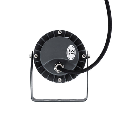 TREELIGHT-VINA 90357 Σποτ Φωτισμού με Αντιθαμβωτική Γρίλια για Φυτά - Δέντρα με Βάση Κήπου / Καρφωτό LED 6W 660lm 10° DC 24V Αδιάβροχο IP65 Θερμό Λευκό 2700K Dimmable - Γκρι Ανθρακί - Μ13 x Π9.5 x Υ9.5