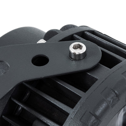 TREELIGHT-VINA 90358 Σποτ Φωτισμού με Αντιθαμβωτική Γρίλια Ειδικό για Φυτά - Δέντρα με Βάση Κήπου / Καρφωτό LED 6W 570lm 10° DC 24V Αδιάβροχο IP65 L13 x W9.5 x H9.5cm Φυσικό Λευκό 4500K - Γκρι Ανθρακί