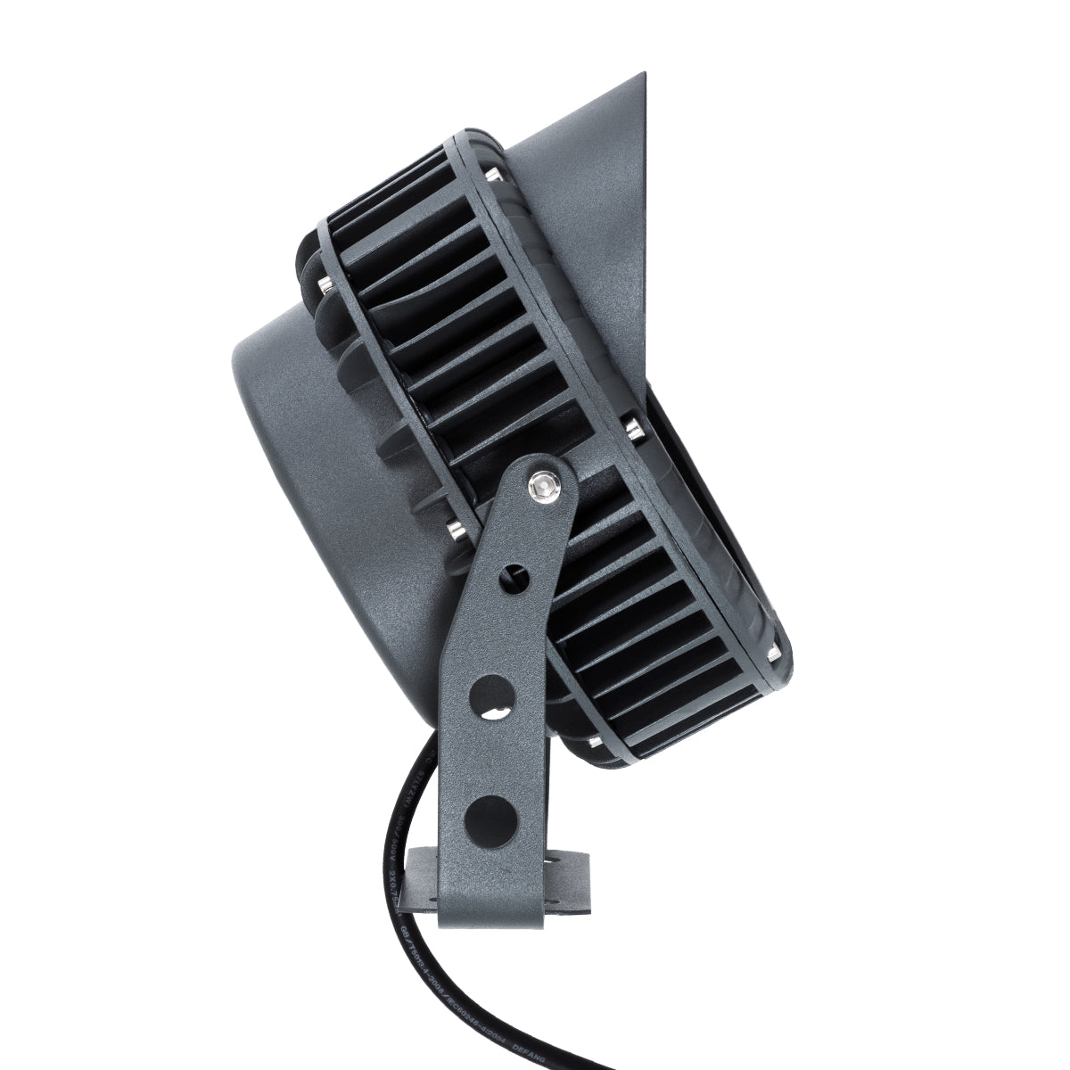 TREELIGHT-VINA 90360 Σποτ Φωτισμού με Αντιθαμβωτική Γρίλια για Φυτά - Δέντρα με Βάση Κήπου / Καρφωτό LED 24W 2640lm 10° DC 24V Αδιάβροχο IP65 Θερμό Λευκό 2700K Dimmable - Γκρι Ανθρακί - Μ21.5 x Π18.3 x Υ14