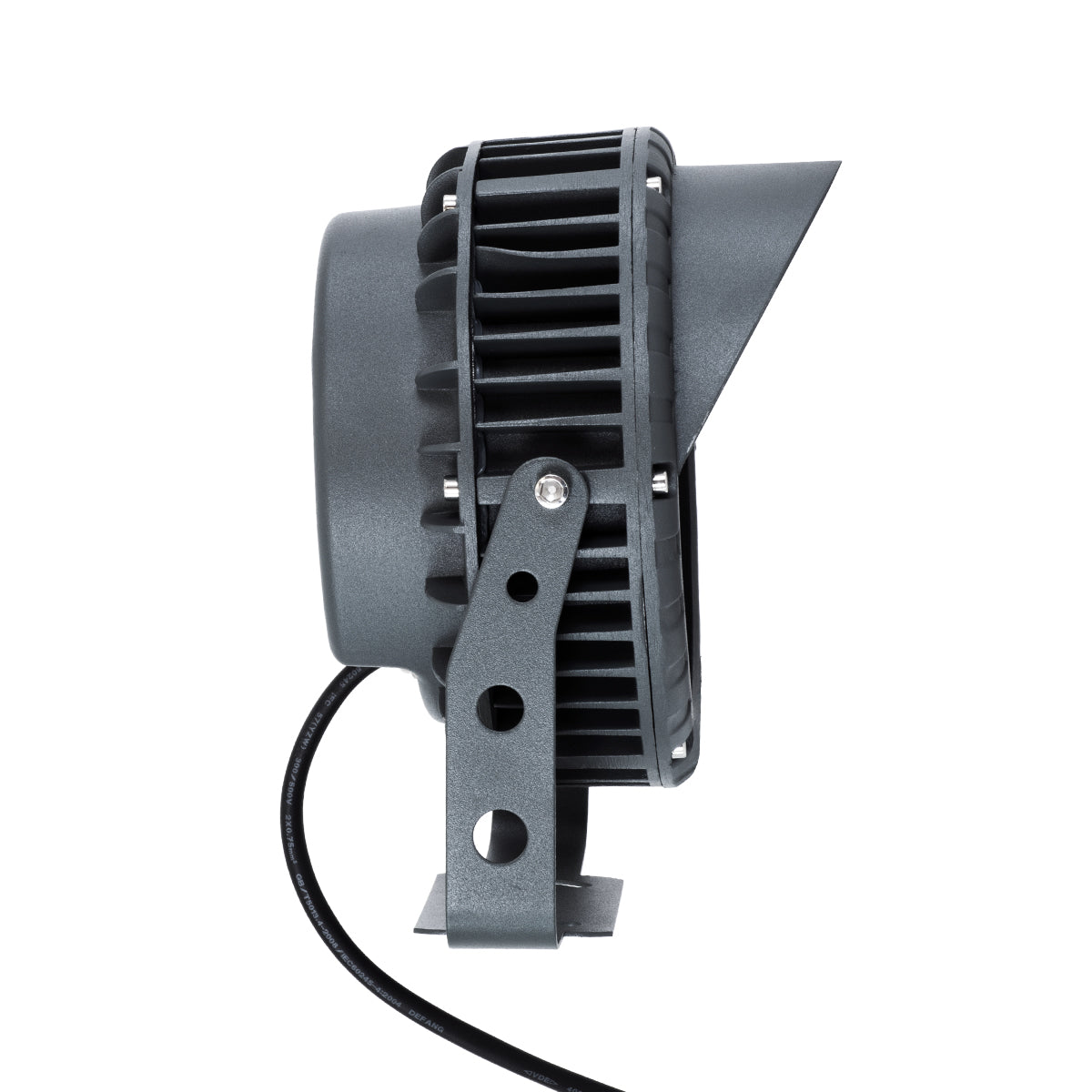 TREELIGHT-VINA 90361 Σποτ Φωτισμού με Αντιθαμβωτική Γρίλια Ειδικό για Φυτά - Δέντρα με Βάση Κήπου / Καρφωτό LED 24W 2280lm 10° DC 24V Αδιάβροχο IP65 L21.5 x W18.3 x H14cm Φυσικό Λευκό 4500K - Γκρι Ανθρακί