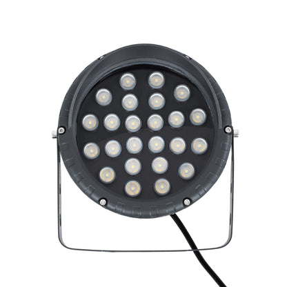 TREELIGHT-VINA 90361 Σποτ Φωτισμού με Αντιθαμβωτική Γρίλια Ειδικό για Φυτά - Δέντρα με Βάση Κήπου / Καρφωτό LED 24W 2280lm 10° DC 24V Αδιάβροχο IP65 L21.5 x W18.3 x H14cm Φυσικό Λευκό 4500K - Γκρι Ανθρακί