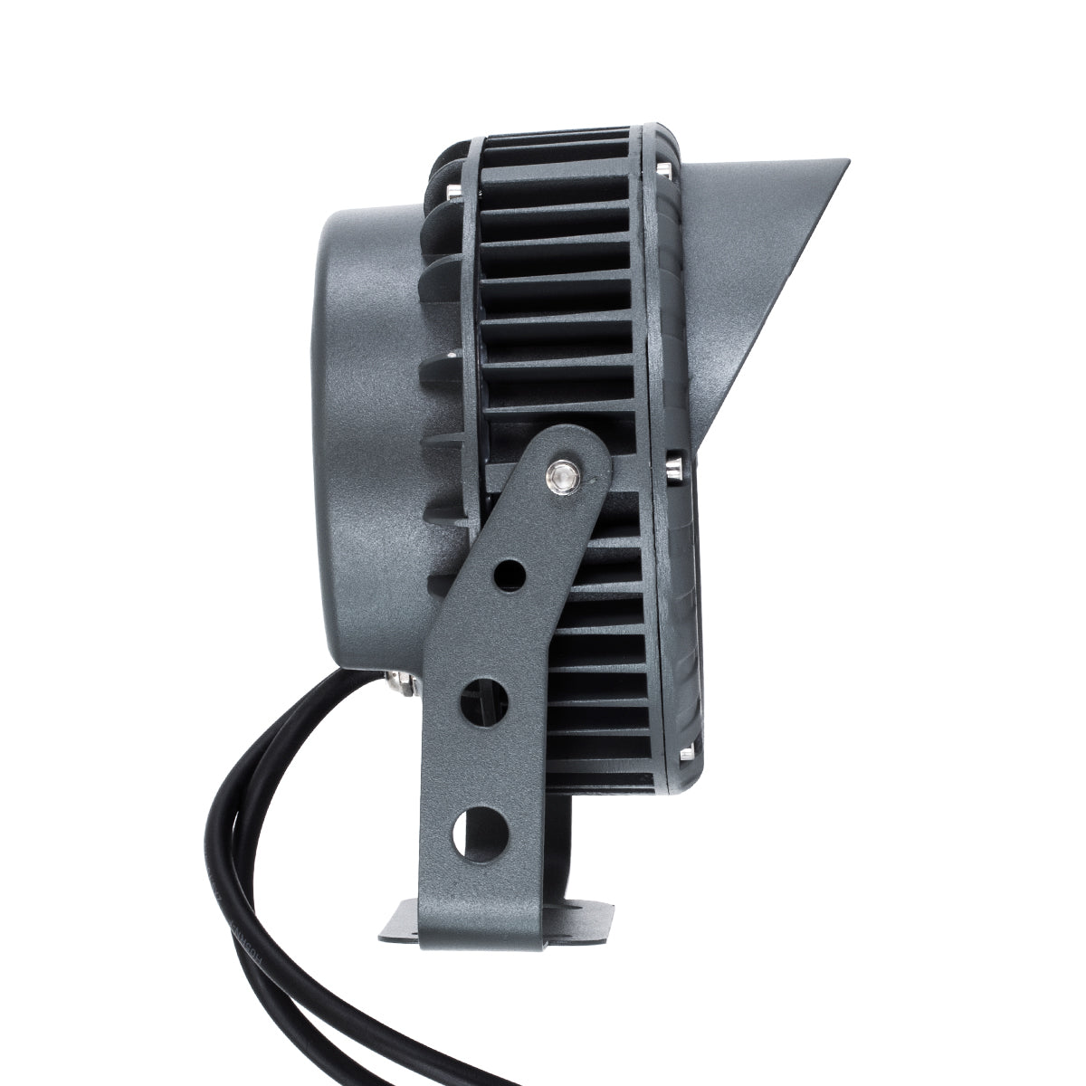 TREELIGHT-VINA 90362 Σποτ Φωτισμού με Αντιθαμβωτική Γρίλια Ειδικό για Φυτά - Δέντρα με Βάση Κήπου / Καρφωτό LED 24W 2040lm 10° DC 24V Αδιάβροχο IP65 L21.5 x W18.3 x H14cm RGBW DMX512 - Γκρι Ανθρακί