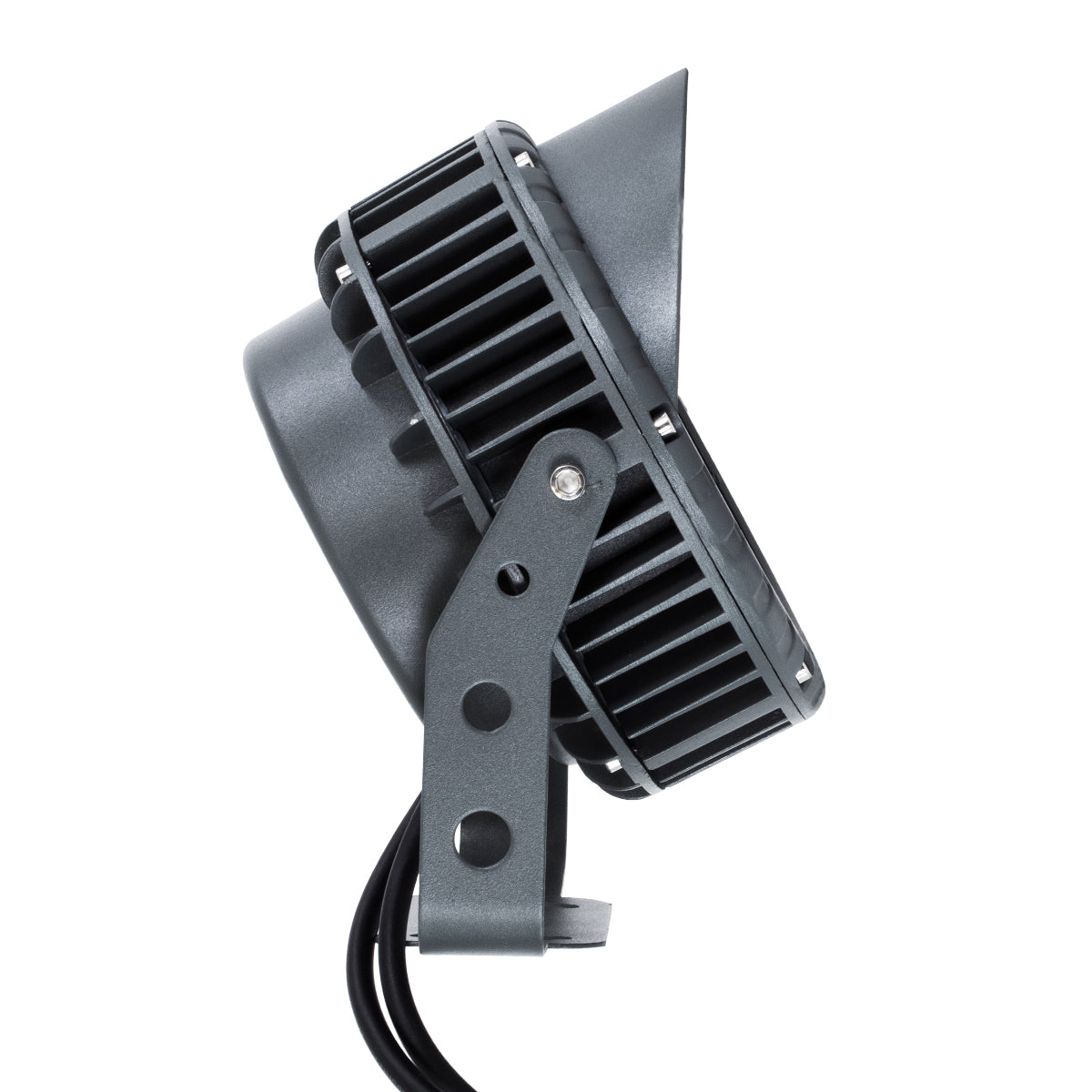 TREELIGHT-VINA 90362 Σποτ Φωτισμού με Αντιθαμβωτική Γρίλια Ειδικό για Φυτά - Δέντρα με Βάση Κήπου / Καρφωτό LED 24W 2040lm 10° DC 24V Αδιάβροχο IP65 L21.5 x W18.3 x H14cm RGBW DMX512 - Γκρι Ανθρακί