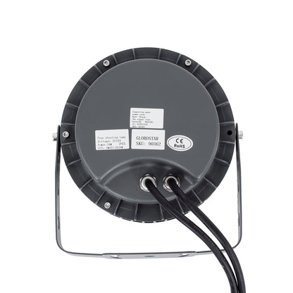 TREELIGHT-VINA 90362 Σποτ Φωτισμού με Αντιθαμβωτική Γρίλια Ειδικό για Φυτά - Δέντρα με Βάση Κήπου / Καρφωτό LED 24W 2040lm 10° DC 24V Αδιάβροχο IP65 L21.5 x W18.3 x H14cm RGBW DMX512 - Γκρι Ανθρακί