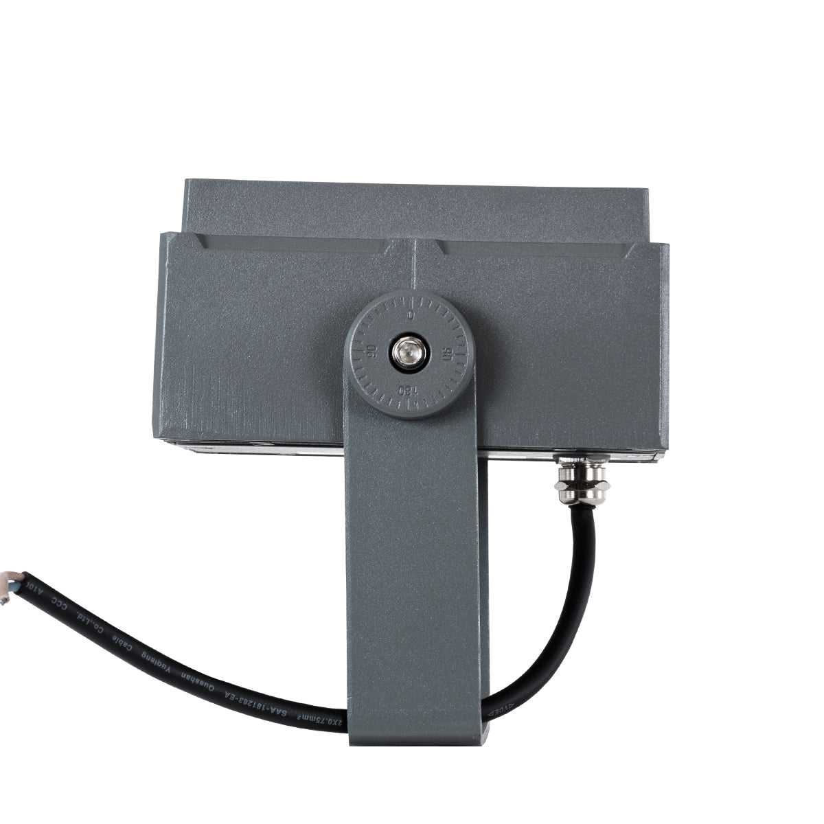 FLOOD-TINY 90367 Προβολέας Wall Washer για Φωτισμό Κτιρίων LED 27W 2295lm 3° DC 24V Αδιάβροχο IP65 L13.8 x W16.4 x H7cm Αρχιτεκτονικό Πορτοκαλί 2200K - Γκρι Ανθρακί