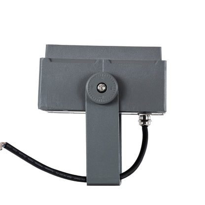 FLOOD-TINY 90367 Προβολέας Wall Washer για Φωτισμό Κτιρίων LED 27W 2295lm 3° DC 24V Αδιάβροχο IP65 L13.8 x W16.4 x H7cm Αρχιτεκτονικό Πορτοκαλί 2200K - Γκρι Ανθρακί