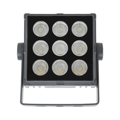 FLOOD-TINY 90368 Προβολέας Wall Washer για Φωτισμό Κτιρίων LED 27W 2430lm 3° DC 24V Αδιάβροχο IP65 Μ13.8 x Π16.4 x Υ7cm Θερμό Λευκό 2700K - Γκρι Ανθρακί