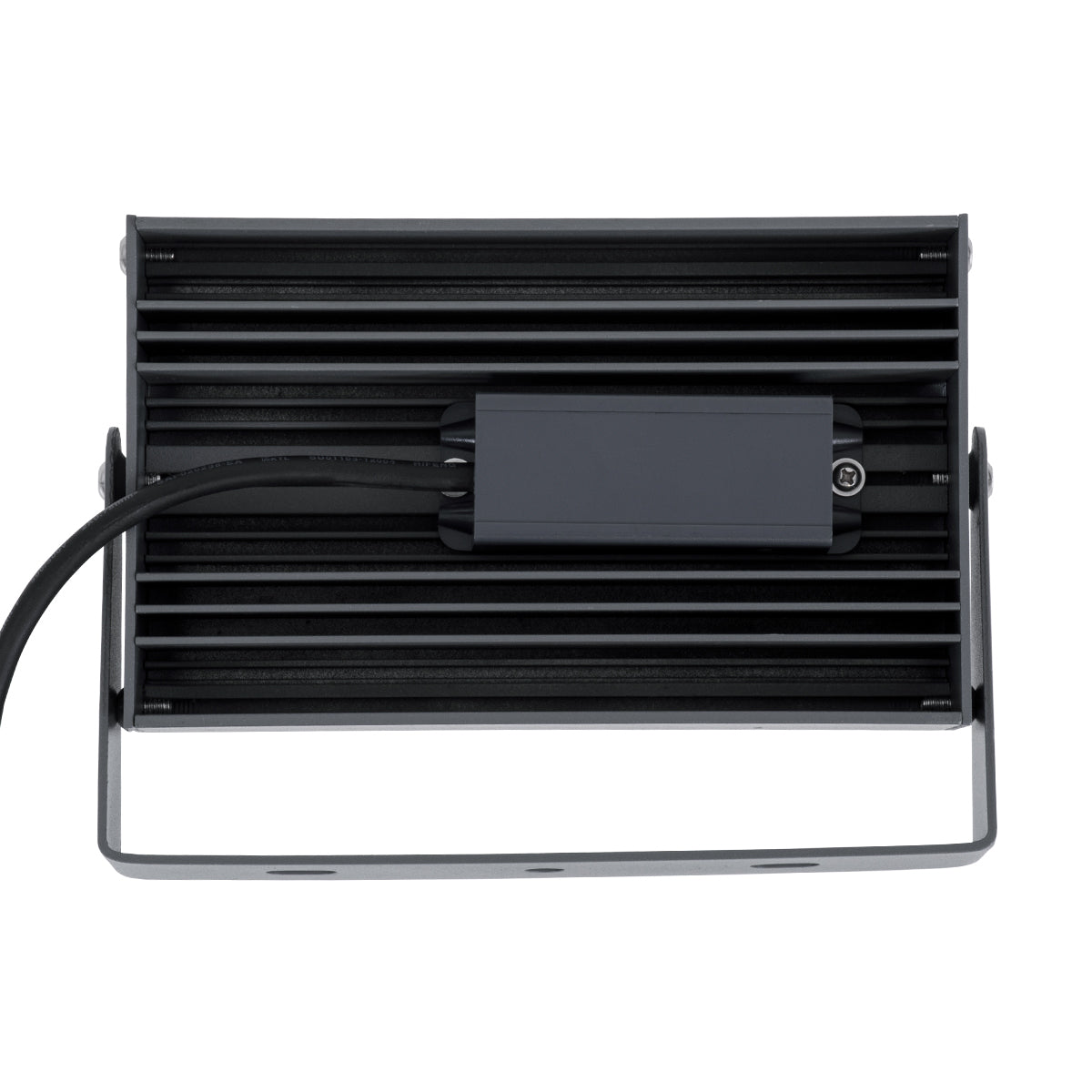 FLOOD-KAMY 90372 Προβολέας Wall Washer με Αντιθαμβωτική Γρίλια για Φωτισμό Κτιρίων LED 30W 2700lm 5° DC 24V Αδιάβροχο IP65 L19.5 x W10.7 x H9.5cm Θερμό Λευκό 3000K - Γκρι Ανθρακί