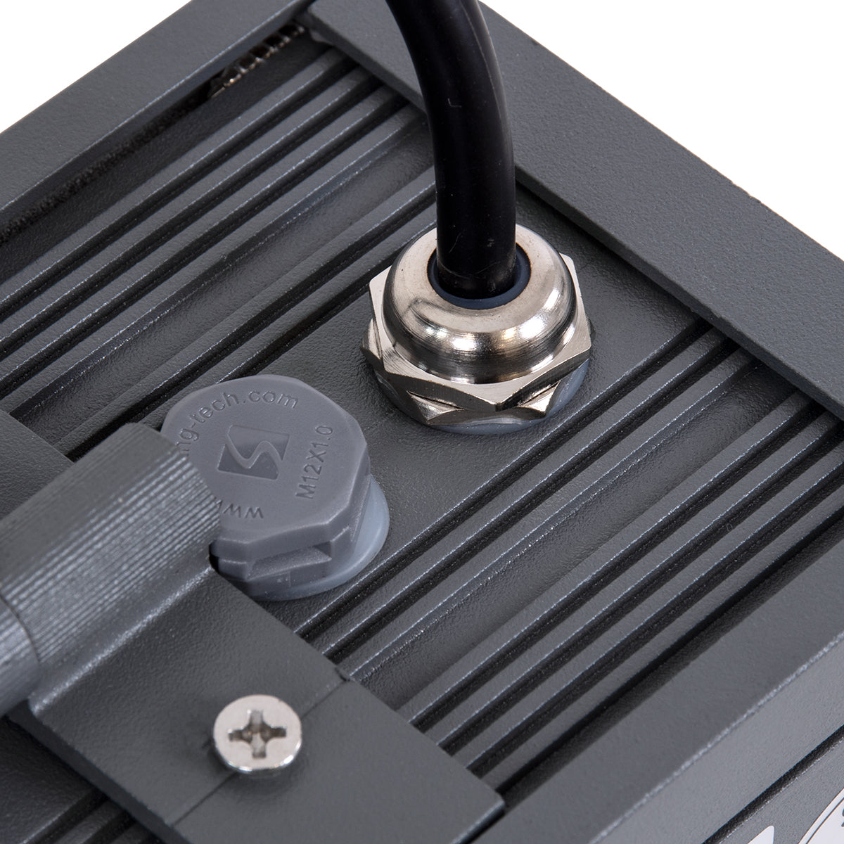 FLOOD-DANY 90374 Προβολέας Wall Washer για Φωτισμό Κτιρίων LED 24W 2040lm 5° DC 24V Αδιάβροχο IP65 L16 x W9.5 x H7.5cm Αρχιτεκτονικό Πορτοκαλί 2200K - Γκρι Ανθρακί