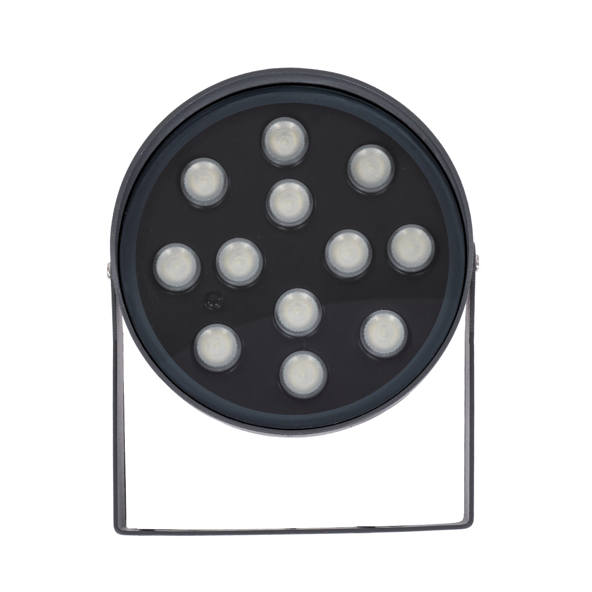 FLOOD-NIGMA 90396 Προβολέας Wall Washer για Φωτισμό Κτιρίων LED 24W 2040lm 30° DC 24V Αδιάβροχο IP65 L15 x W15 x H9.1cm RGBW DMX512 - Γκρι Ανθρακί