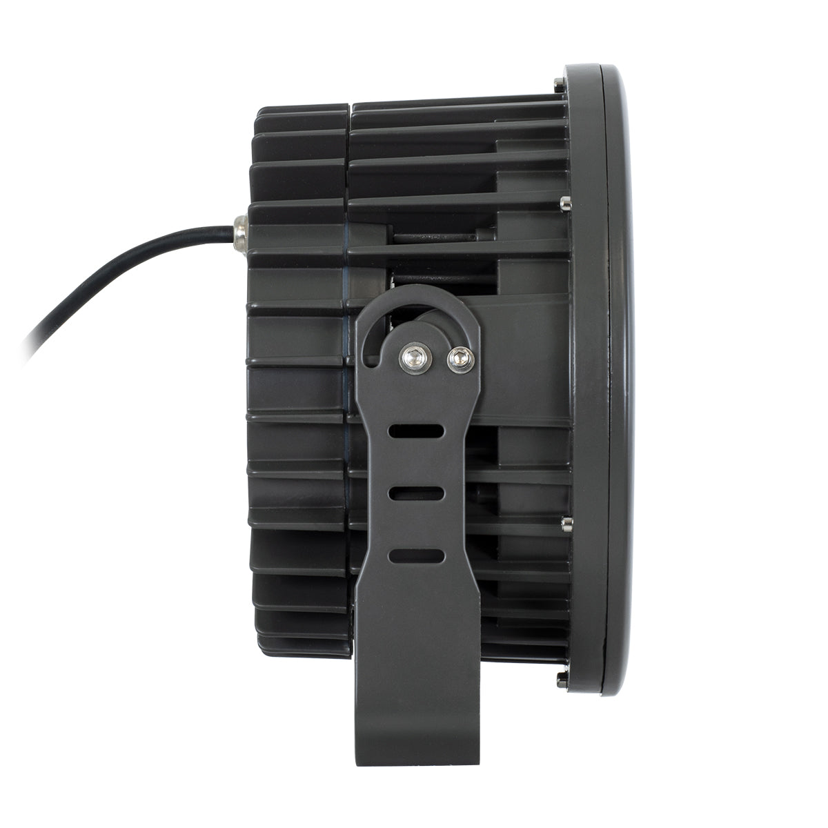 FLOOD-NEVA 90397 Προβολέας Wall Washer για Φωτισμό Κτιρίων LED 54W 4590lm 30° DC 24V Αδιάβροχο IP65 L24.5 x W24.5 x H14.7cm Αρχιτεκτονικό Πορτοκαλί 2200K - Μαύρο