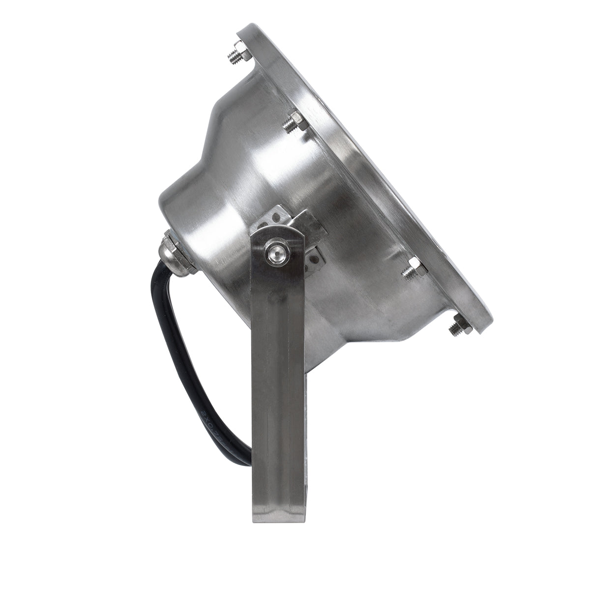 UNDERWATER-JERRY 90425 Υποβρύχιο Επιφανειακό Σποτ για Σιντριβάνια/Πισίνες LED 12W 1020lm 30° DC 24V Αδιάβροχο IP68 RGBW DMX512 Dimmable - Ανοξείδωτο Ατσάλι 304 - Μ14.5 x Π7 x Υ19