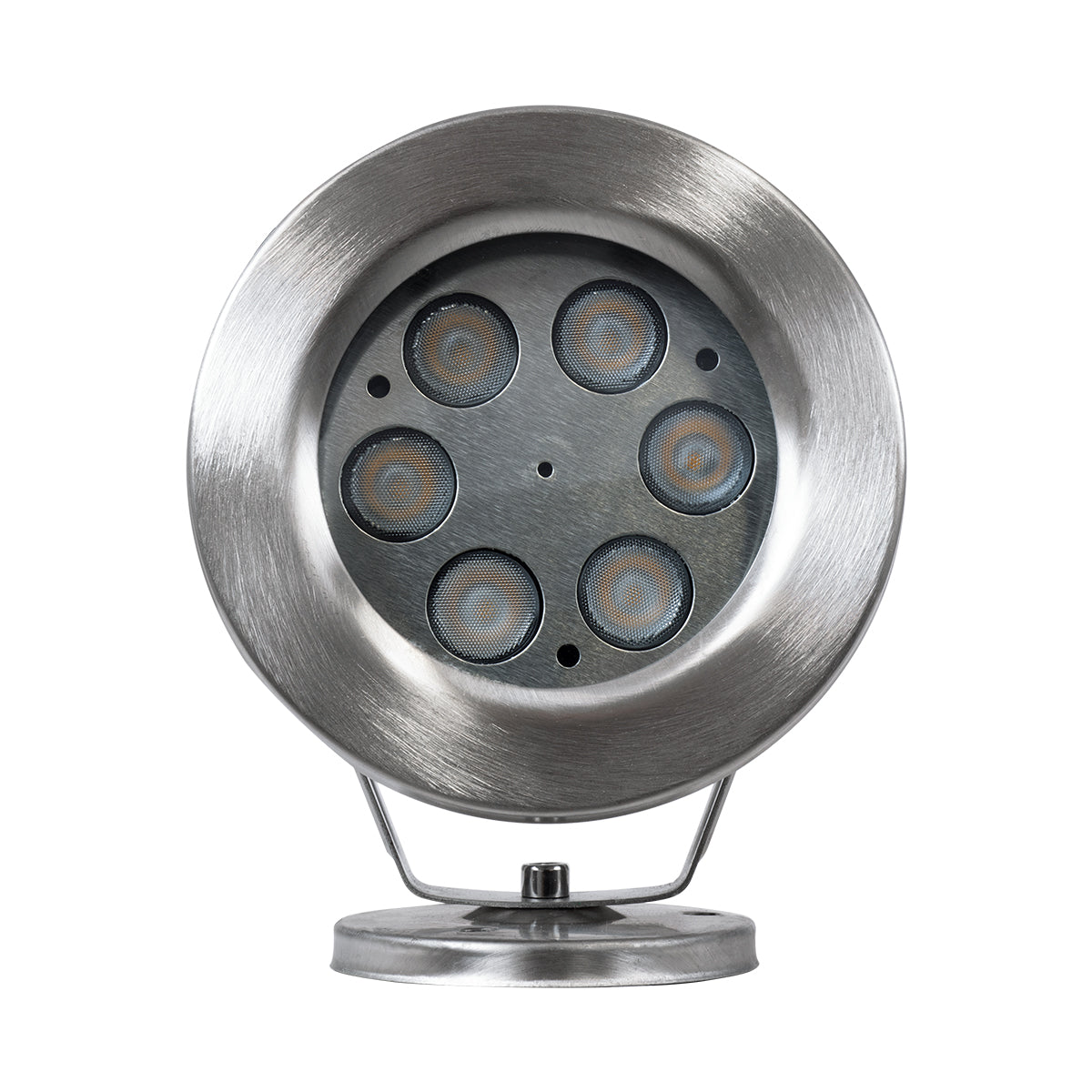 UNDERWATER-DEDY 90426 Υποβρύχιο Επιφανειακό Φωτιστικό Σποτ Ειδικό για Σιντριβάνια - Πισίνες - Τζακούζι LED 6W 540lm 30° DC 24V Αδιάβροχο IP68 Μ12 x Π7.5 x Υ14.5cm Θερμό Λευκό 2700K - Ανοξείδωτο Ατσάλι SS304