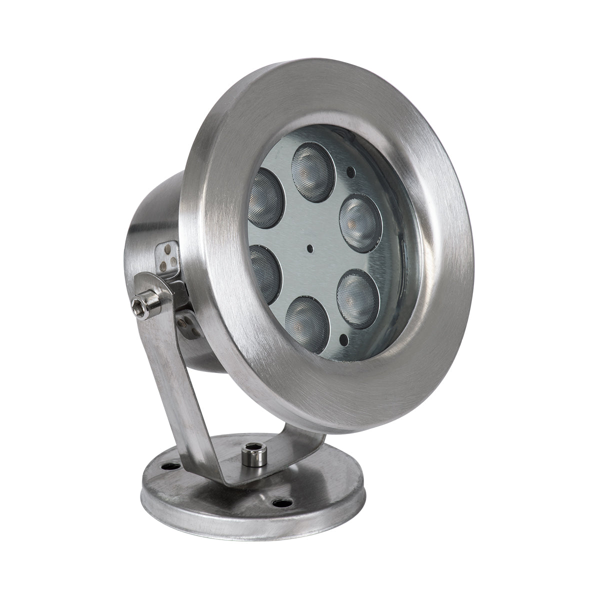 UNDERWATER-DEDY 90426 Υποβρύχιο Επιφανειακό Φωτιστικό Σποτ Ειδικό για Σιντριβάνια - Πισίνες - Τζακούζι LED 6W 540lm 30° DC 24V Αδιάβροχο IP68 Μ12 x Π7.5 x Υ14.5cm Θερμό Λευκό 2700K - Ανοξείδωτο Ατσάλι SS304