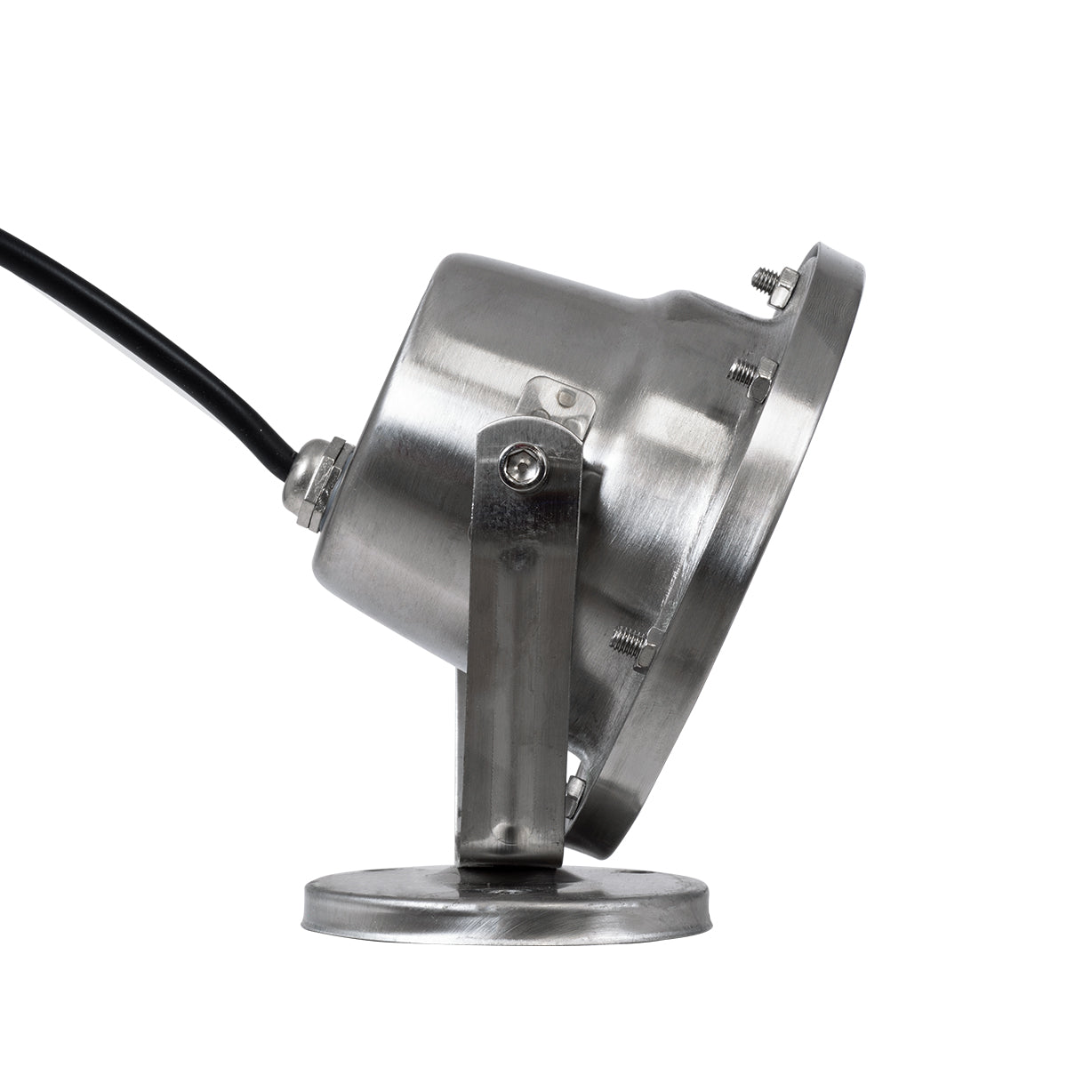 UNDERWATER-DEDY 90426 Υποβρύχιο Επιφανειακό Φωτιστικό Σποτ Ειδικό για Σιντριβάνια - Πισίνες - Τζακούζι LED 6W 540lm 30° DC 24V Αδιάβροχο IP68 Μ12 x Π7.5 x Υ14.5cm Θερμό Λευκό 2700K - Ανοξείδωτο Ατσάλι SS304