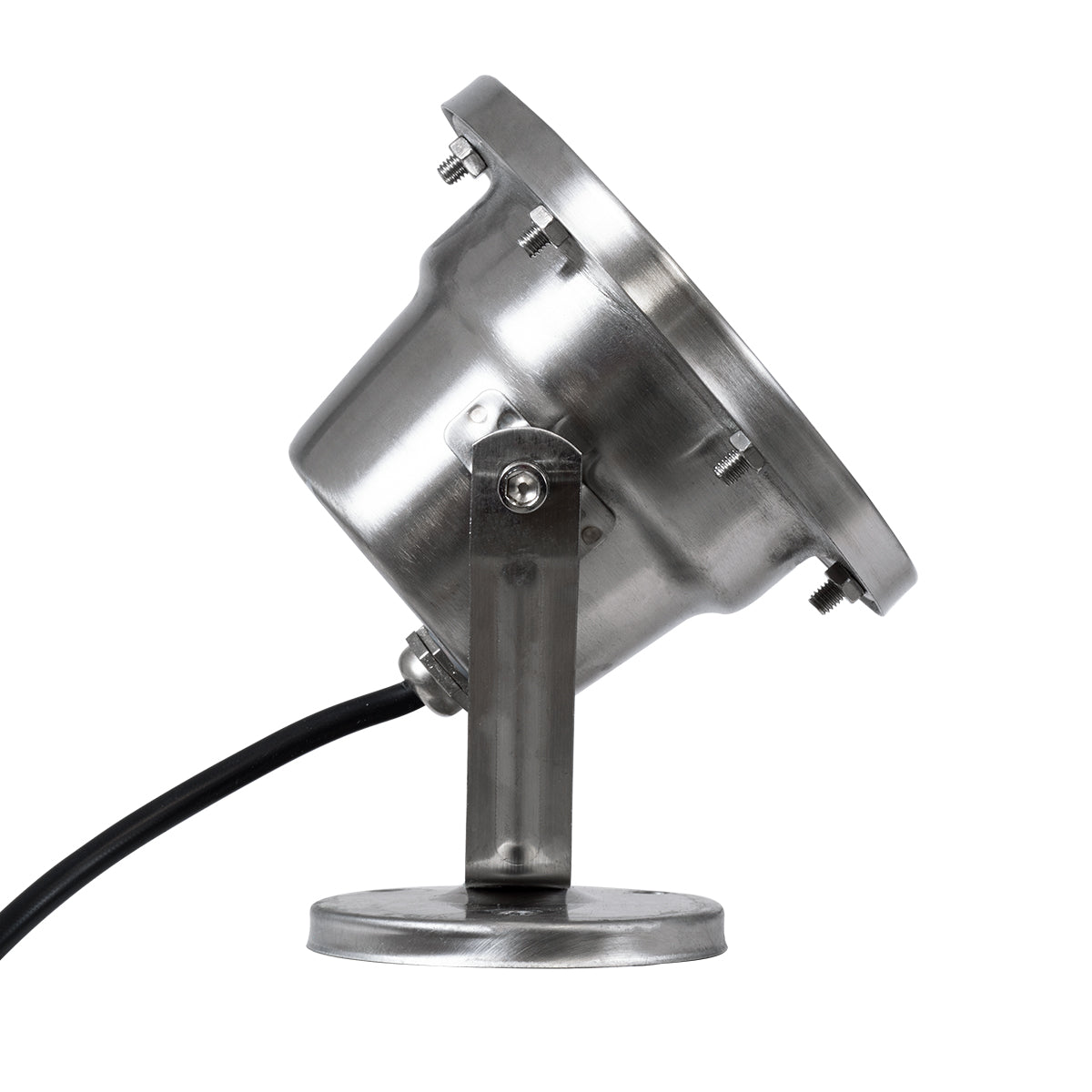 UNDERWATER-DEDY 90426 Υποβρύχιο Επιφανειακό Φωτιστικό Σποτ Ειδικό για Σιντριβάνια - Πισίνες - Τζακούζι LED 6W 540lm 30° DC 24V Αδιάβροχο IP68 Μ12 x Π7.5 x Υ14.5cm Θερμό Λευκό 2700K - Ανοξείδωτο Ατσάλι SS304